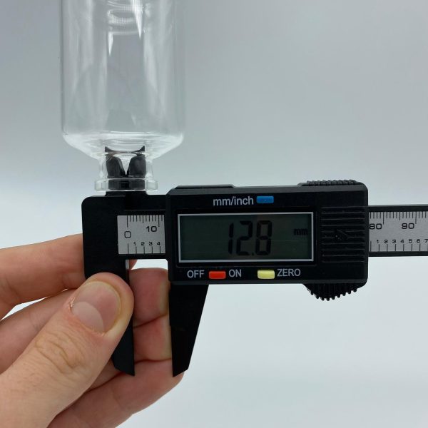 50 Cc Şeffaf Çekme Cam Penisilin Şişesi Kapaksız - Görsel 4